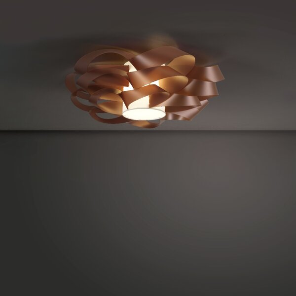 Plafoniera Moderna Cloud Polilux ® Rame 1 Luce E27 D60Cm