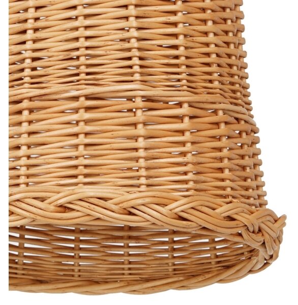 Lampadario su corda VIMINI 1xE27/40W/230V rattan