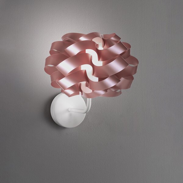 Applique Moderna Cloud Polilux ® Pink Metal E Metallo 1 Luce E14