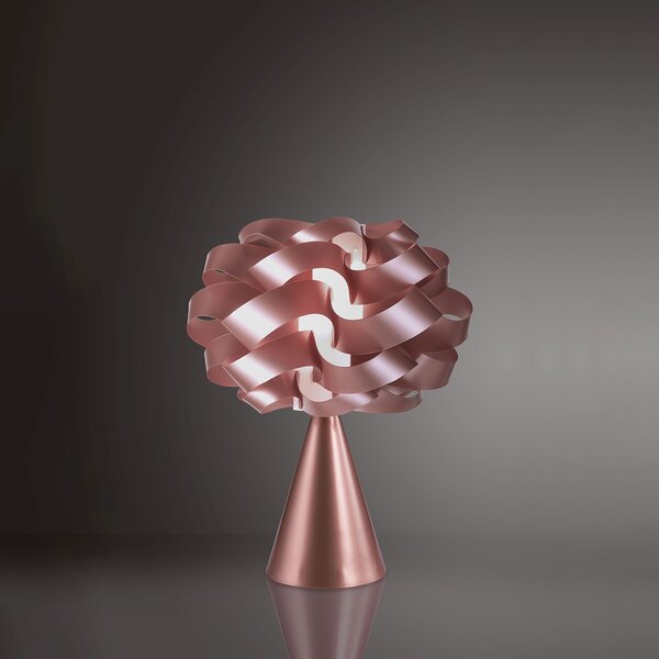 Lampada Da Scrivania-Ufficio Moderna Cloud Polilux ® Pink Metal 1 Luce E14
