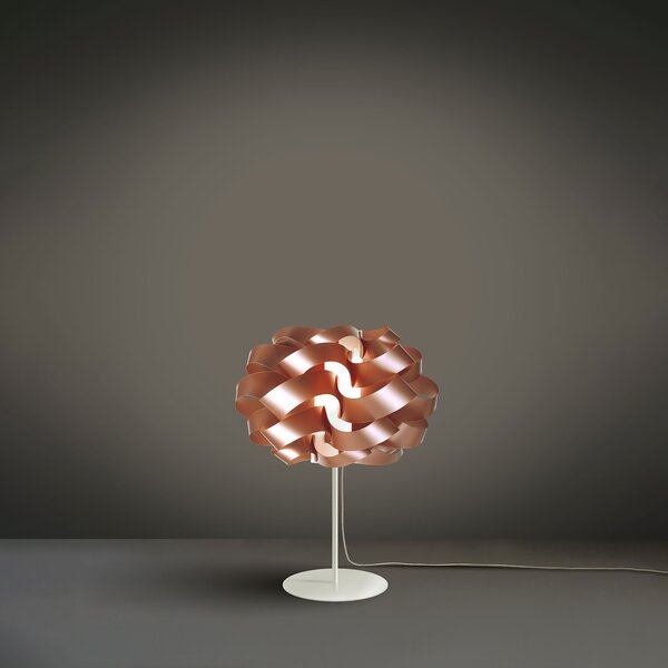 Lampada Da Scrivania-Ufficio Moderna Cloud Polilux ® Rame E Metallo 1 Luce E14