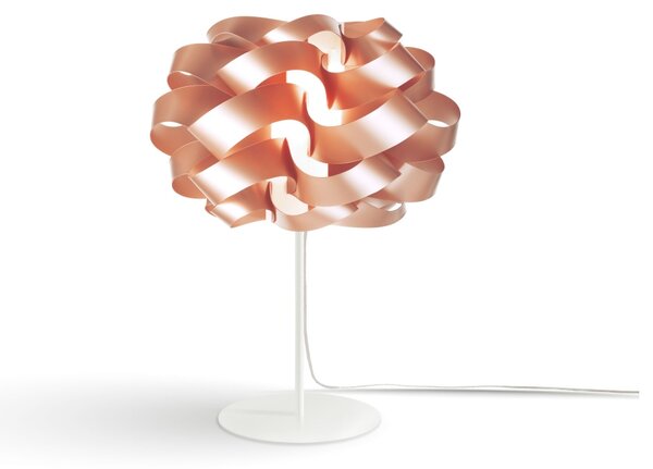 Lampada Da Scrivania-Ufficio Moderna Cloud Polilux ® Rame E Metallo 1 Luce E14
