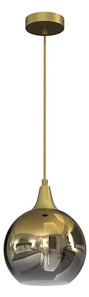 Lampadario a sospensione con filo MONTE 1xE27/60W/230V d. 20 cm oro