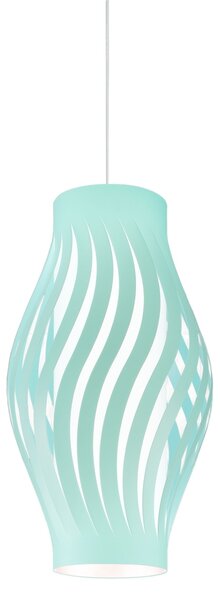 Sospensione Moderna Helios Polilux ® Verde Pastello 1 Luce E27