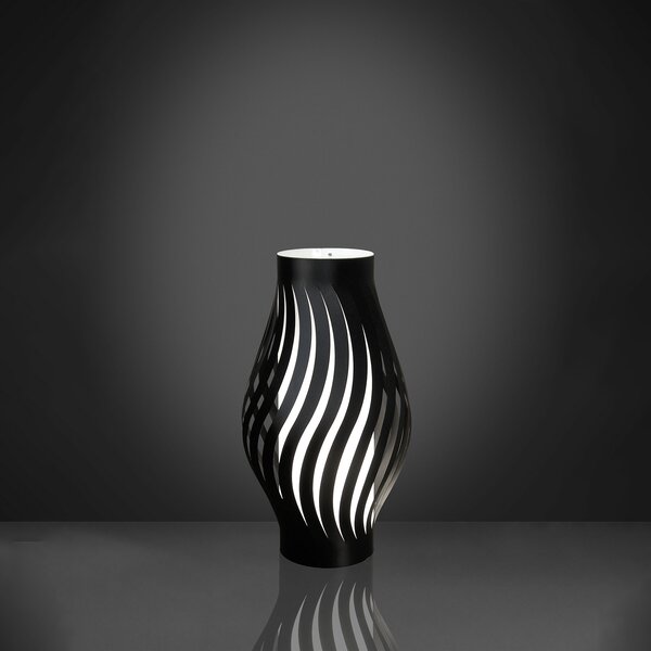 Lampada Da Scrivania-Ufficio Moderna Helios Polilux ® Nero 1 Luce E14