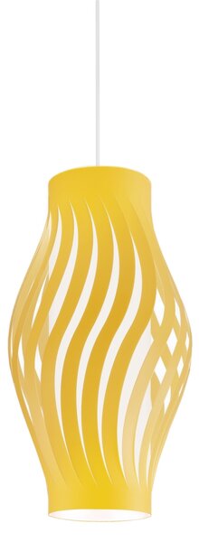 Sospensione Moderna Helios Polilux ® Ocra Pastello 1 Luce E27