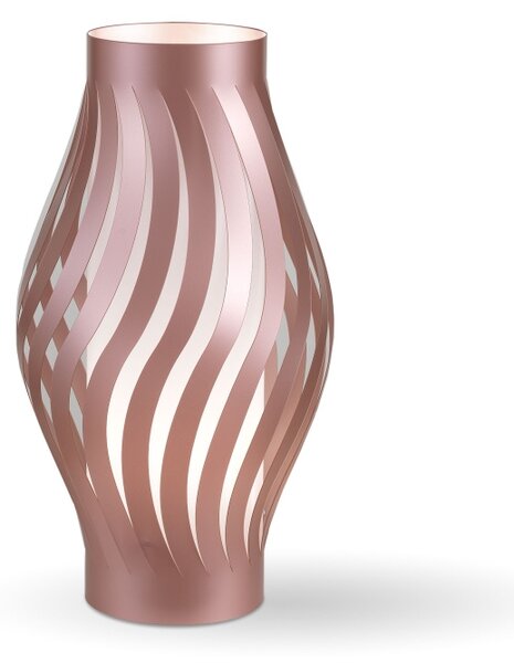 Lampada Da Scrivania-Ufficio Moderna Helios Polilux ® Pink Metal 1 Luce E14