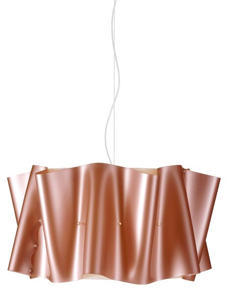 Lampadario Moderno Folio Polilux ® Rame E Metallo Cromo 3 Luci E27