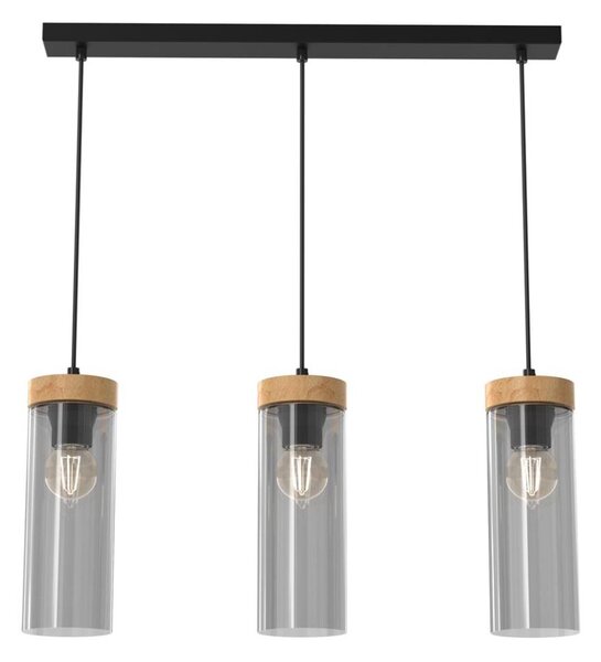 Lampadario a sospensione con filo ELICA 3xE27/60W/230V