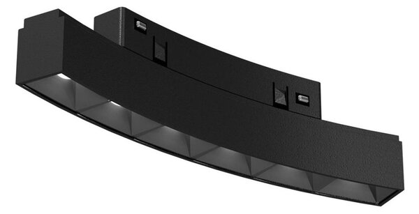 Luce LED per sistema ferroviario MAGNETIC TRACK LED/6W/48V 4000K nero