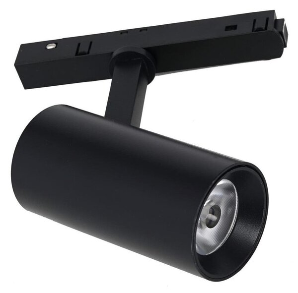 Faretto LED per binario MAGNETIC TRACK LED/10W/48V nero