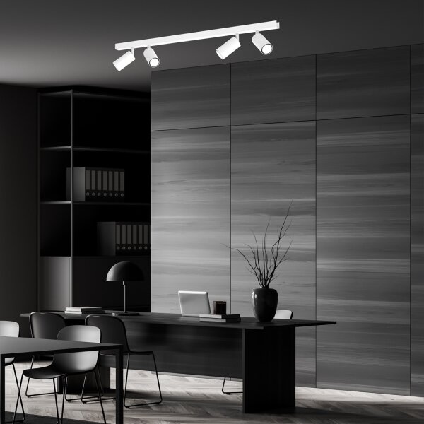 Luce Spot HUDSON 4xGU10/8W/230V bianco
