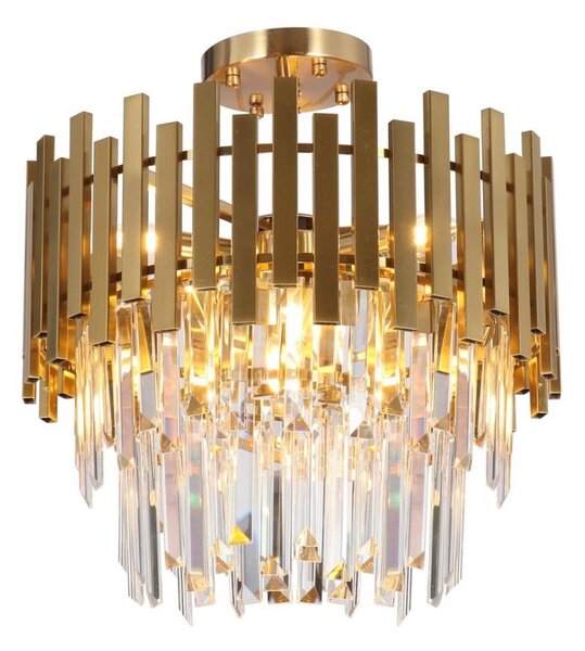 Lampadario su palo ASPEN 6xE14/40W/230V oro