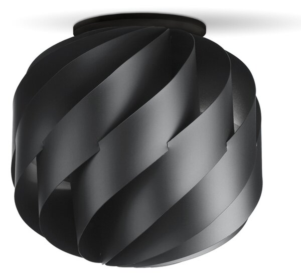 Plafoniera Moderna Globe Polilux ® Nero 1 Luce E27 D40Cm