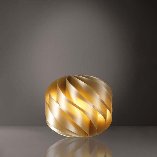 Piantana Moderna Globe Polilux ® New Gold 2 Luci E27