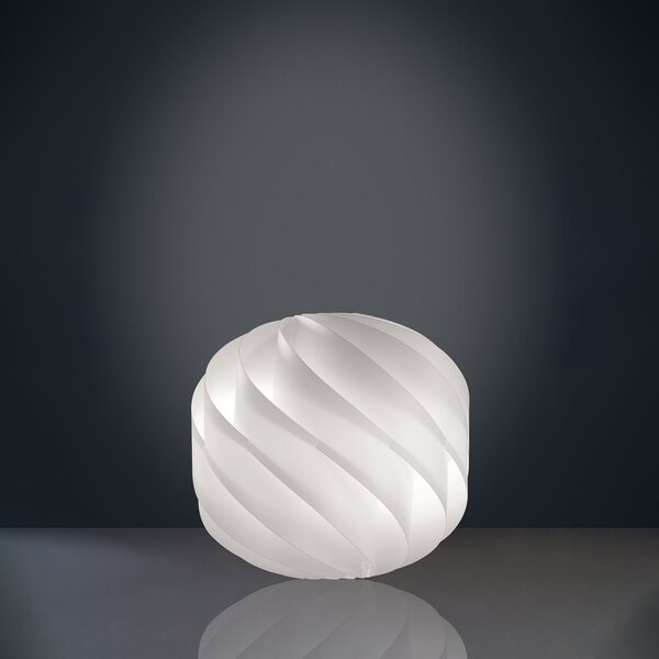 Lampada Da Scrivania-Ufficio Moderna Globe Polilux ® Bianco 1 Luce E14