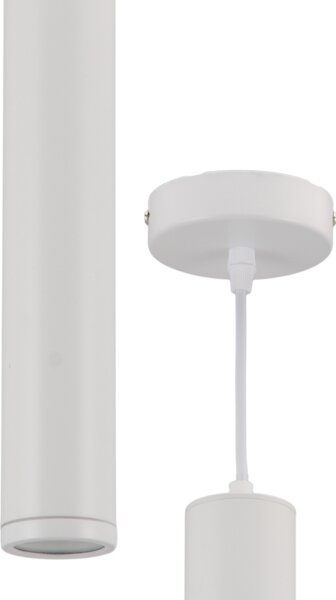 Lampadario a sospensione con filo PORTER 1xGU10/8W/230V bianco