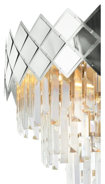 Lampadario su palo CARISMA 9xE14/40W/230V cromo opaco