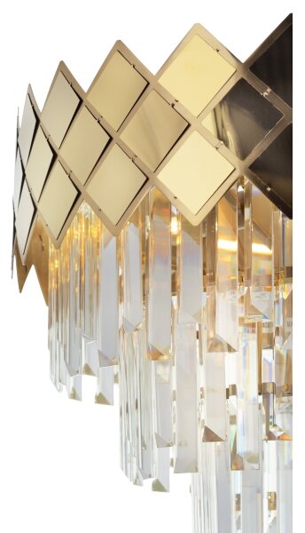 Lampadario su palo CARISMA 9xE14/40W/230V oro