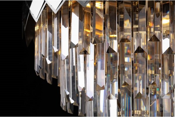 Lampadario su palo CARISMA 9xE14/40W/230V cromo opaco