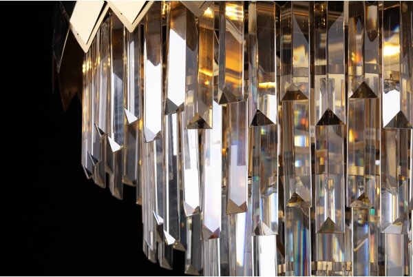 Lampadario su palo CARISMA 9xE14/40W/230V oro