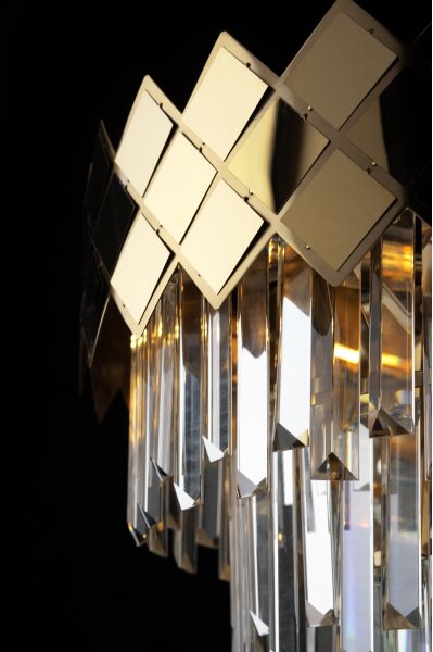 Lampadario su palo CARISMA 9xE14/40W/230V oro