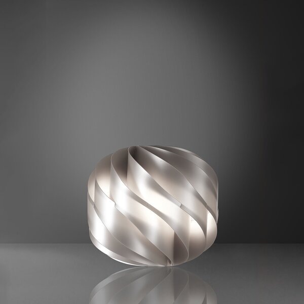 Lampada Da Scrivania-Ufficio Moderna Globe Polilux ® Argento 1 Luce E14