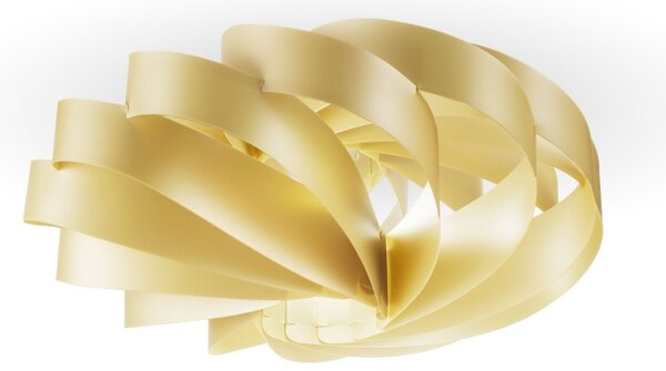 Plafoniera Moderna Flat Polilux ® New Gold 1 Luce E14