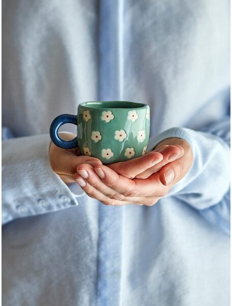 Tazza per bambini azzurra in ceramica 110 ml Nini – Bloomingville