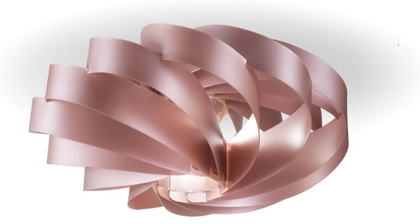 Plafoniera Moderna Flat Polilux ® Pink Metal 1 Luce E27