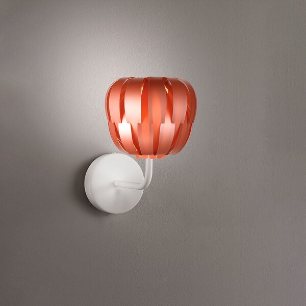 Applique Moderna Queen Polilux ® Rame E Metallo 1 Luce E14