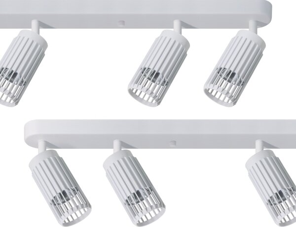Faretto VERTICAL 6xGU10/8W/230V bianco