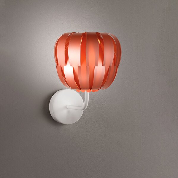 Applique Moderna Queen Polilux ® Rame E Metallo 1 Luce E27