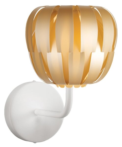 Applique Moderna Queen Polilux ® New Gold E Metallo 1 Luce E14