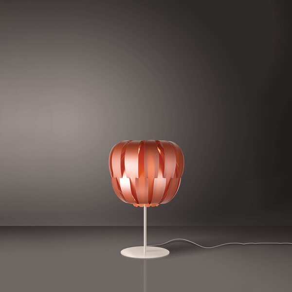 Lampada Da Scrivania-Ufficio Moderna Queen Polilux ® Rame E Metallo 1 Luce E14