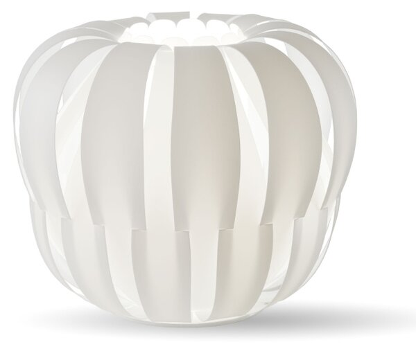 Lampada Da Scrivania-Ufficio Moderna Queen Polilux ® Bianco E Metallo 1 Luce E14