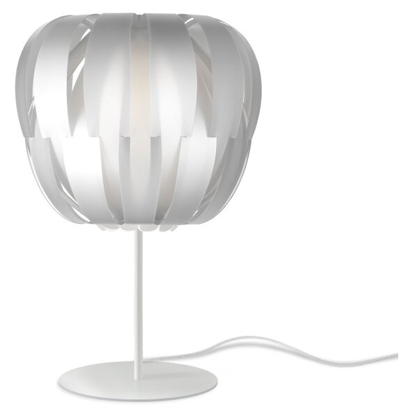 Lampada Da Scrivania Moderna Queen Polilux ® Argento E Metallo 1 Luce E14