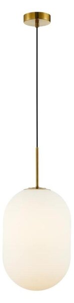 Lampadario a sospensione con filo ALIAS 1xE14/40W/230V diametro 24 cm oro