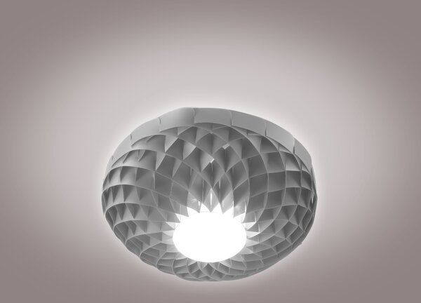 Applique Moderna Dalia Polilux ® Argento 3 Luci Gx53