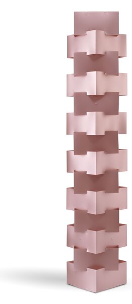 Piantana Moderna Building Polilux ® Pink Metal E Metallo Bianco 3 Luci E27