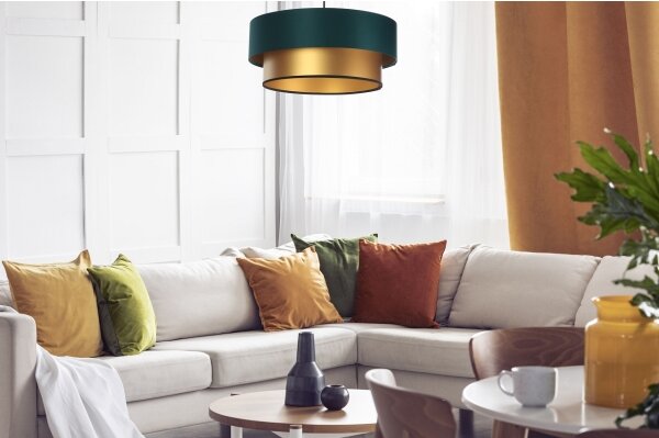 Lampadario a sospensione con filo DUO 1xE27/60W/230V