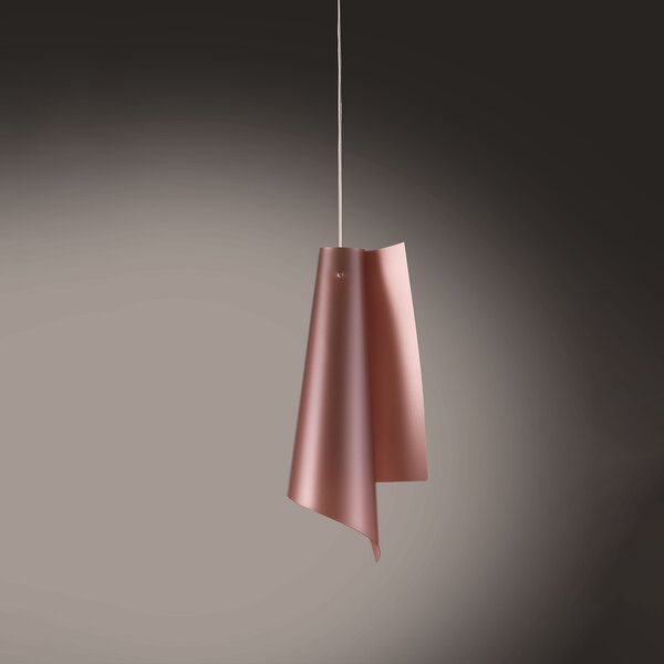 Sospensione Moderna Vela Polilux ® Rame E Metallo Cromo 1 Luce E27