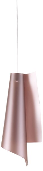 Sospensione Moderna Vela Polilux ® Pink Metal E Metallo Cromo 1 Luce E27 H68Cm