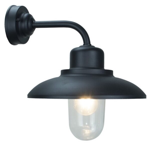 Applique da esterno BARD 1xE27/60W/230V IP44 nero