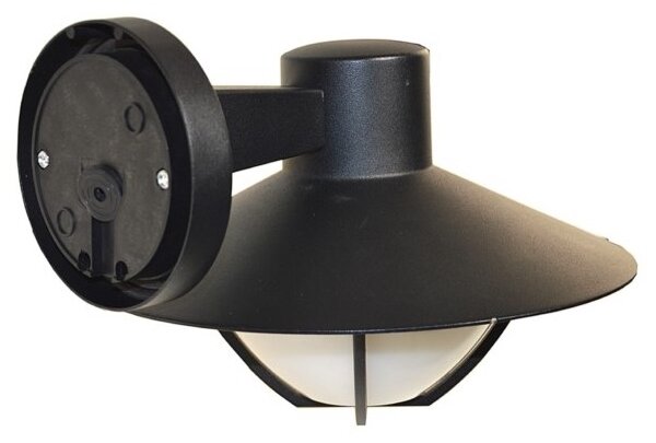 Applique da esterno ZALIKA 1xE27/60W/230V IP44 nero