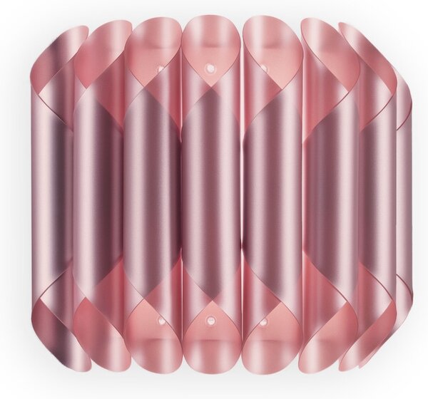 Applique Moderna Louise Polilux ® Pink Metal 1 Luce E27