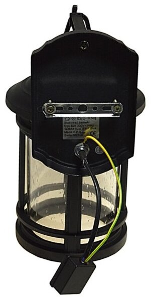 Applique da esterno ULAN 1xE27/60W/230V IP44 nero