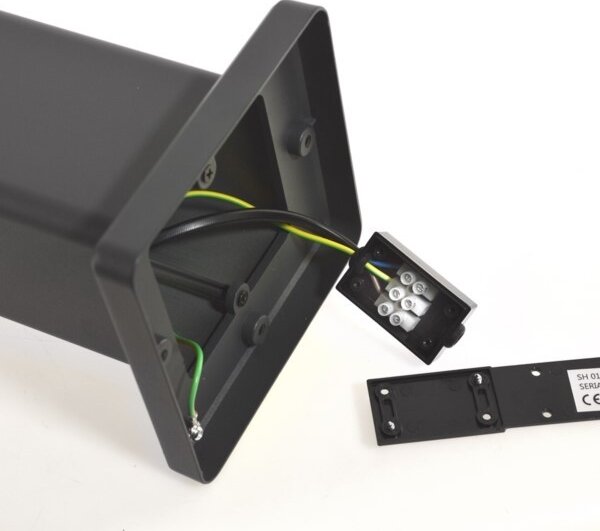 Lampada da esterno SANTA 1xE27/60W/230V IP54 79,5 cm nero