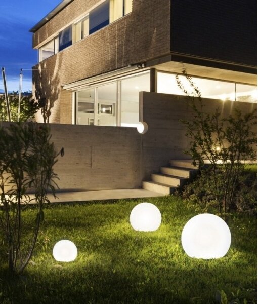 Luce da esterno decorativa GARDEN BALL 1xE27/40W/230V IP65 d. 25 cm