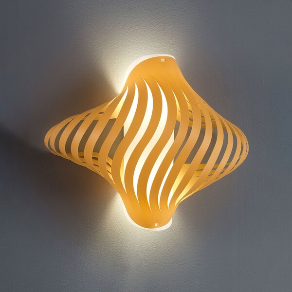Applique Moderna Helios Polilux ® Ocra Pastello 1 Luce E27